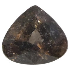 1.51ct Pear Brownish-Pink Sapphire from Tanzania Unheated