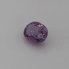 1.52 Carat Oval Shape Pinkish Purple Sapphire GIA Certified Unheated