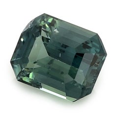 Natürlicher Grüner Blauer Saphir Edelstein 1.52 Karat / JupiterGem