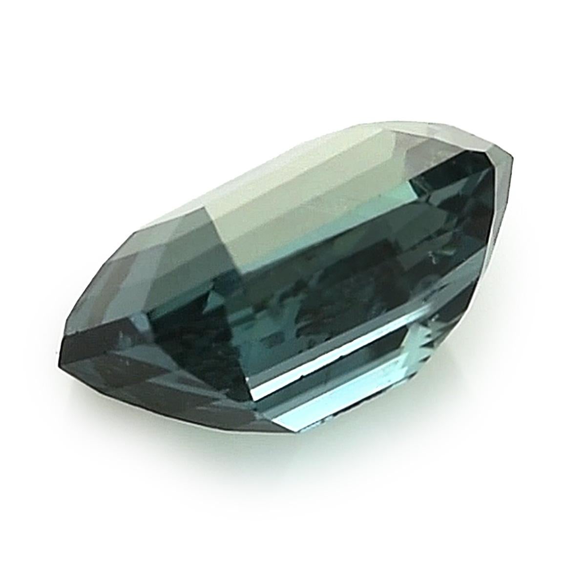 Mixed Cut 1.52 Carats Green Blue Sapphire For Sale