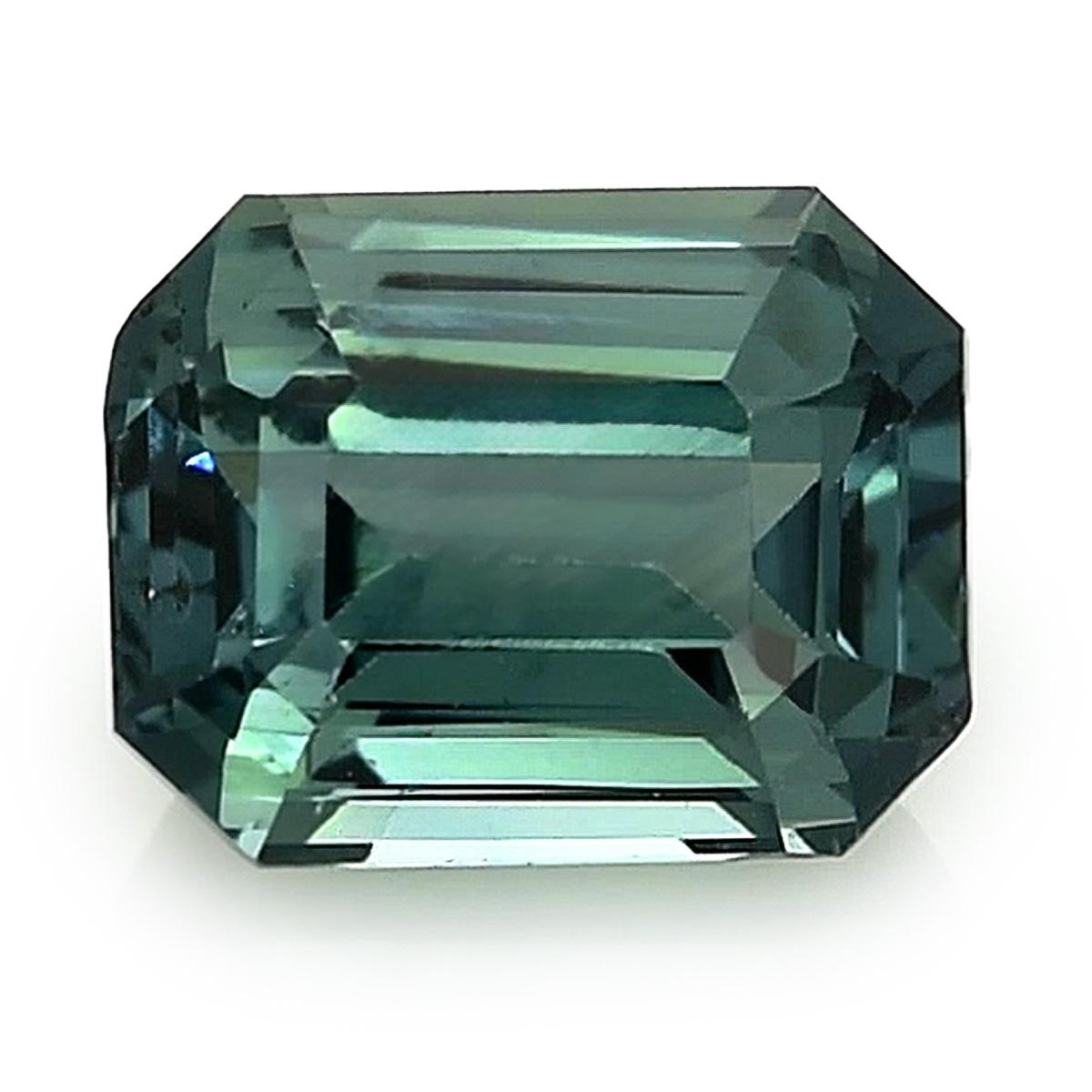1.52 Carats Green Blue Sapphire In New Condition For Sale In Los Angeles, CA