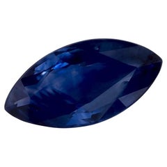 1.52 Ct Blue Sapphire Marquise Loose Gemstone