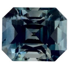 1.52 Ct Blue Sapphire Octagon Cut Loose Gemstone