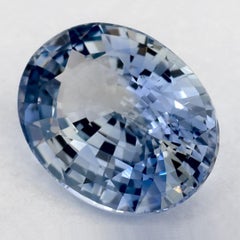 1.52 Ct Blue Sapphire Oval Loose Gemstone