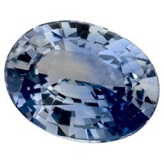 1.52 Ct Blue Sapphire Oval Loose Gemstone