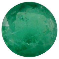 1.52 Ct Smaragd Runde Lose Edelstein