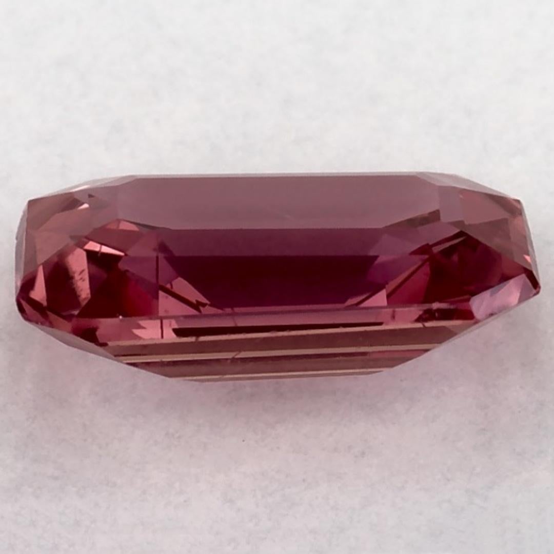 1.52 Ct Pink Sapphire Octagon Cut Loose Gemstone In condizioni Nuovo in vendita a Fort Lee, NJ
