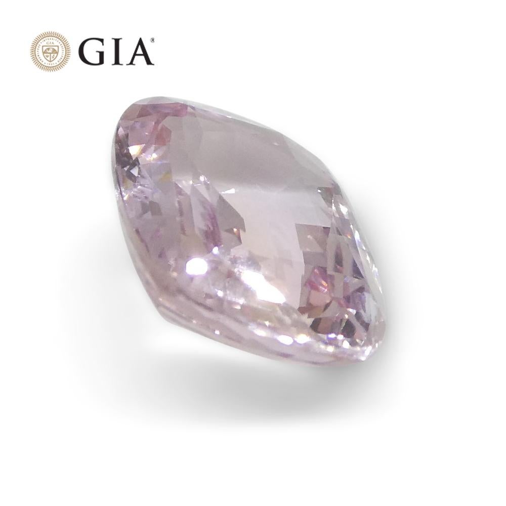 1,52 Karat Kissen rosafarbener, orangefarbener Padparadscha-Saphir GIA zertifiziert Sri Lanka 5
