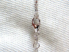 1.52ct Diamonds Halo Cluster Necklace 14kt*
