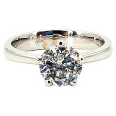 1.53 Carat Diamond Cocktail Solitaire Ring