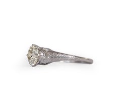 1.53 Carat Diamond Platinum Engagement Ring