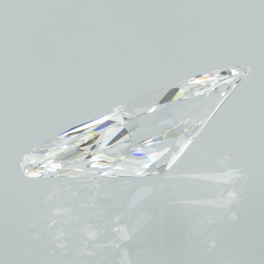 Diamant taille marquise 1,53 carat non serti F / VVS2 certifié GIA Unisexe en vente