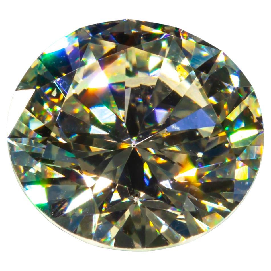 Diamant rond taille brillant 1,53 carat non serti M/ VS2 certifié GIA