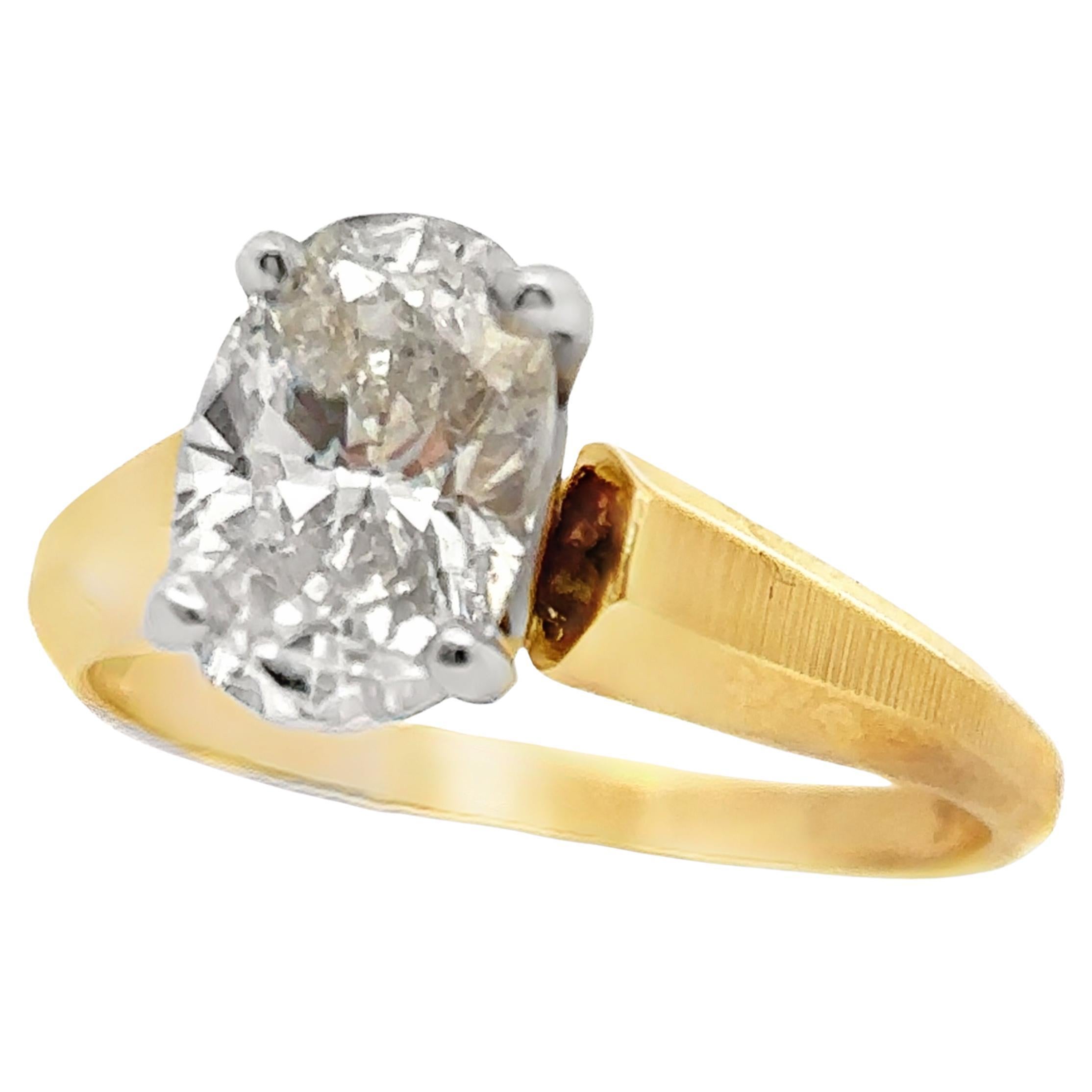 1,53 Karat Solitär Diamantring