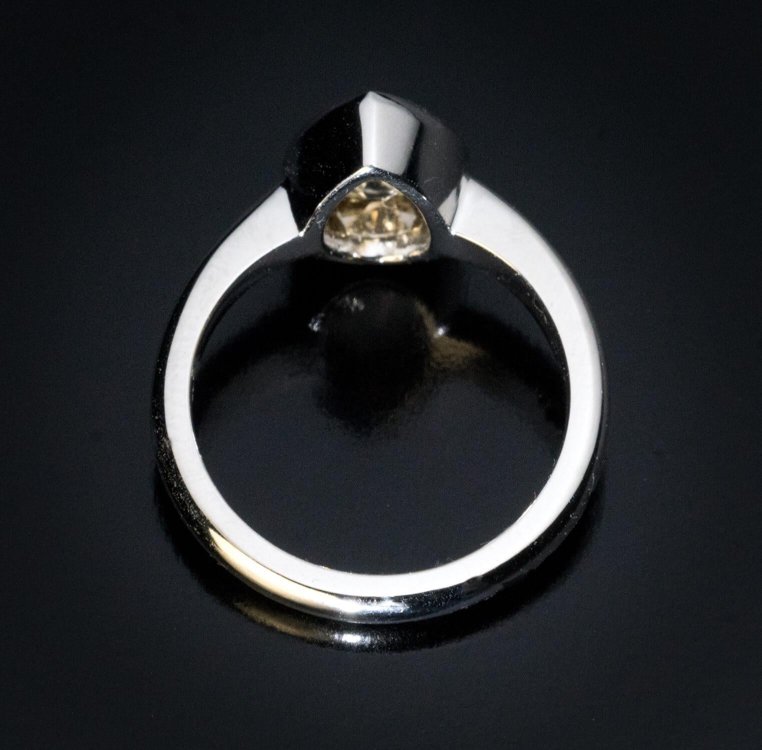 fancy color vintage diamond engagement rings