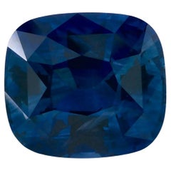 1.53 Ct Blue Sapphire Cushion Loose Gemstone