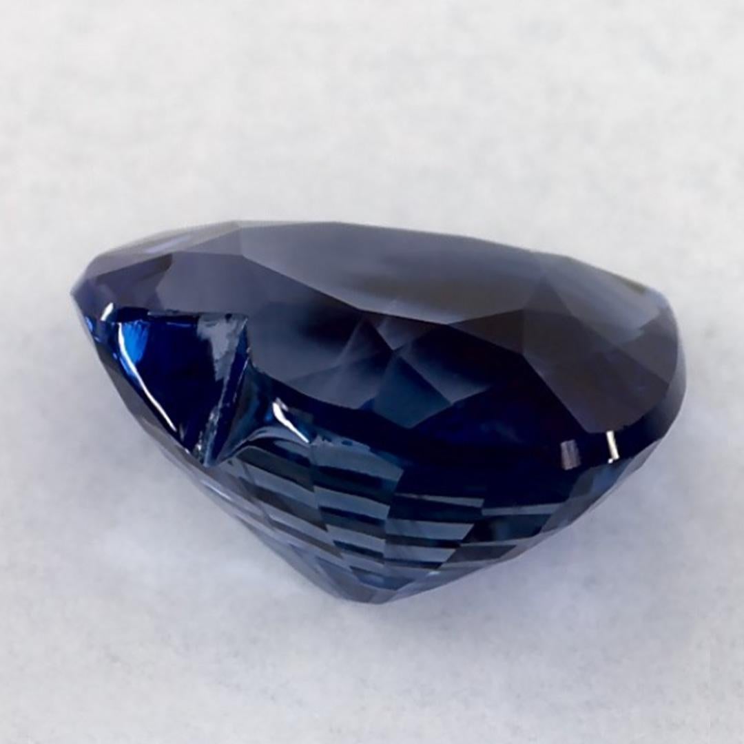 1.53 qt Zafiro Azul Corazón Gema Suelta en Nuevo estado para la venta en Fort Lee, NJ