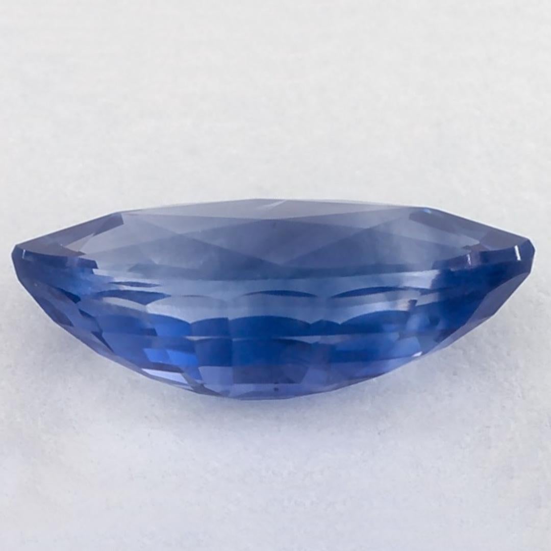 1,53 carati di zaffiro blu marquise In condizioni Nuovo in vendita a Fort Lee, NJ