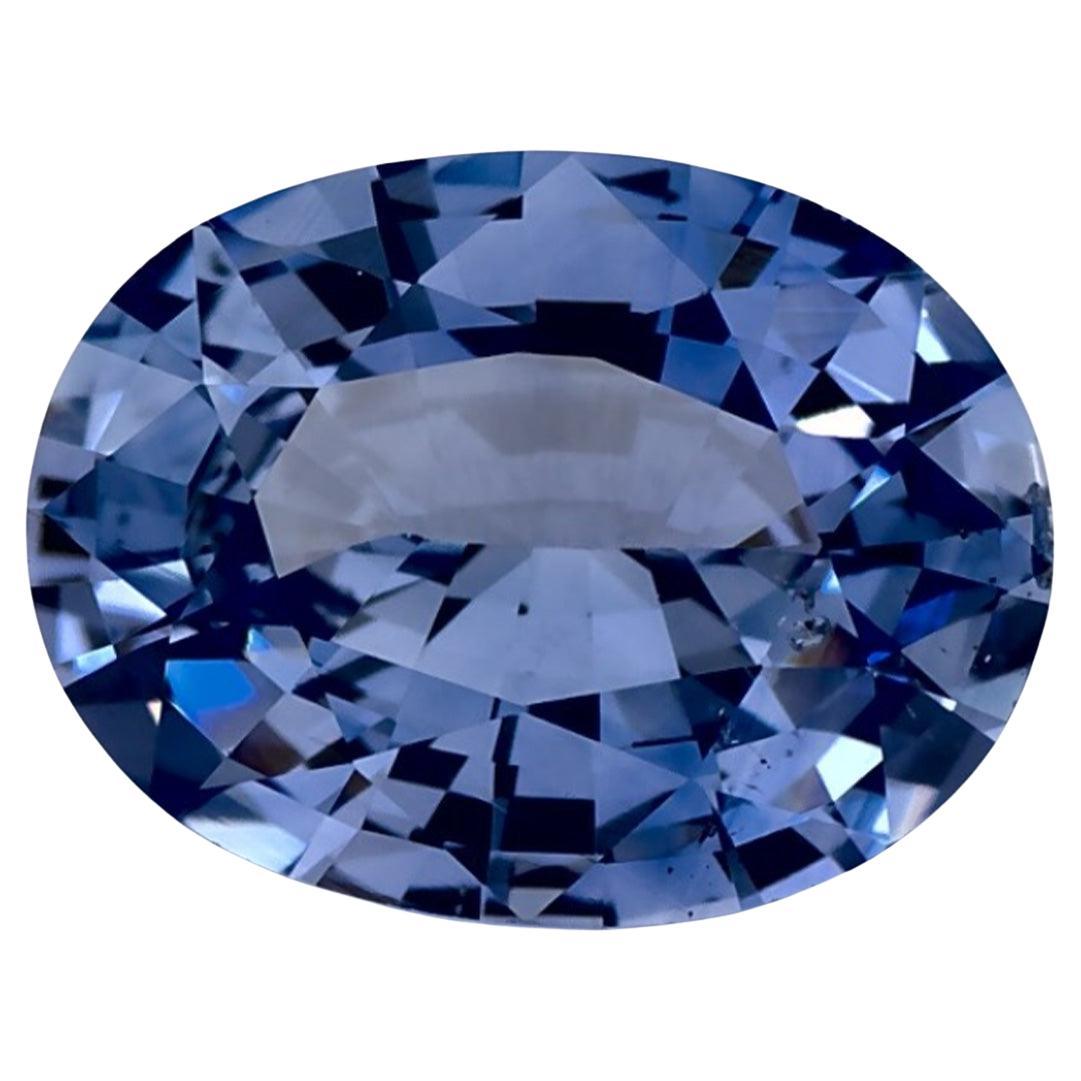 1.53 Ct Blue Sapphire Oval Loose Gemstone