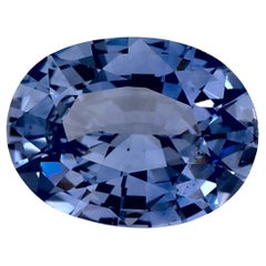 1.53 Ct Blue Sapphire Oval Loose Gemstone
