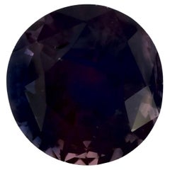 1.53 Ct Blue Sapphire Round Loose Gemstone