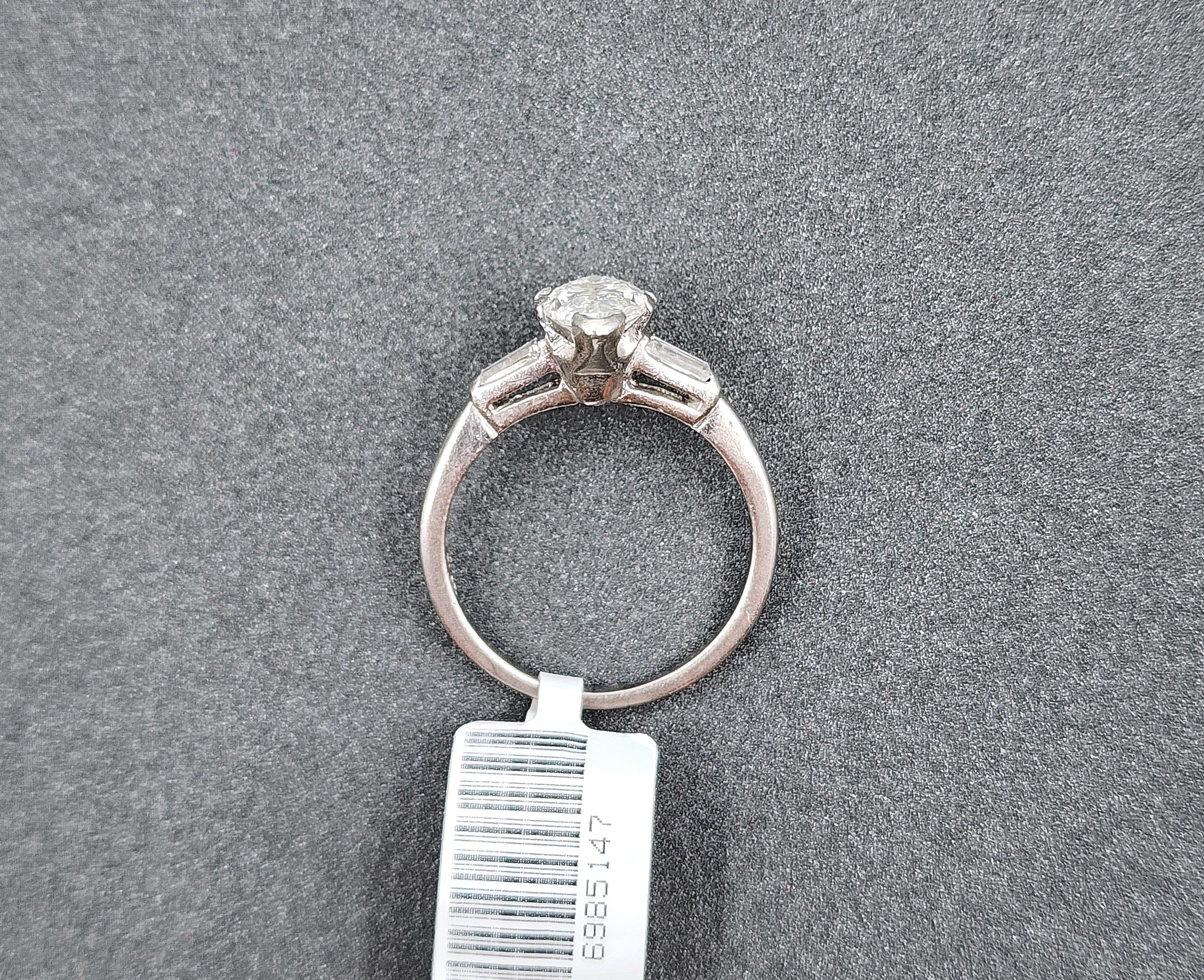 Women's or Men's 1.53 ct Diamond Ring For Sale