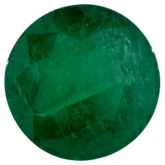 1.53 Ct Emerald Round Loose Gemstone