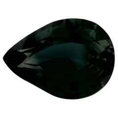 1.53 Ct Green Sapphire Pear Loose Gemstone