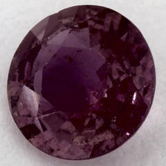 Pierre précieuse ronde saphir rose 1.53 carats