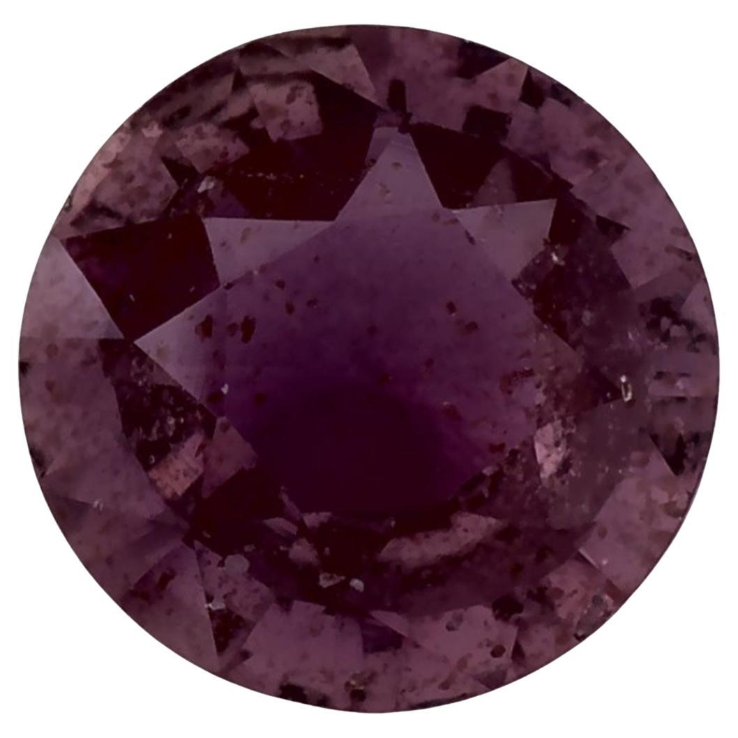 Pierre précieuse ronde saphir rose 1.53 carats