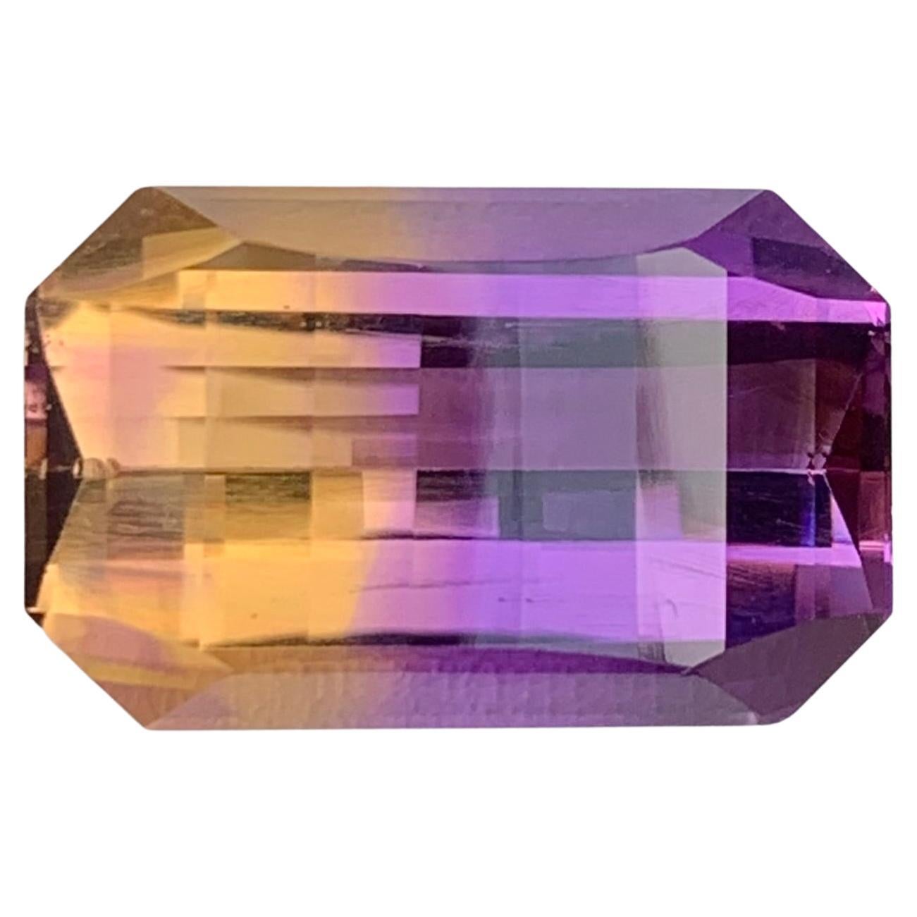 15.30 Carat Natural Loose Ametrine Pixel Cut Gemstone From Bolivia