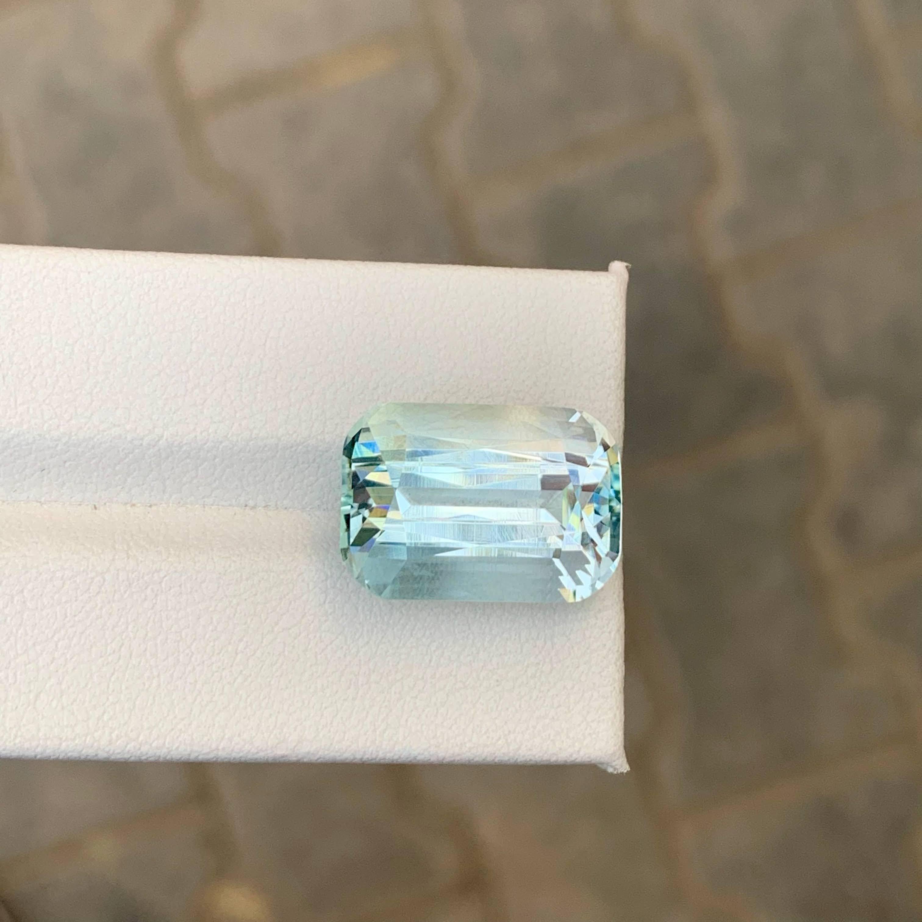 15.30 Karat Natürlicher loser hellblauer Aquamarin im Kissenschliff Pakistanischer Edelstein im Zustand „Neu“ im Angebot in Bangkok, TH