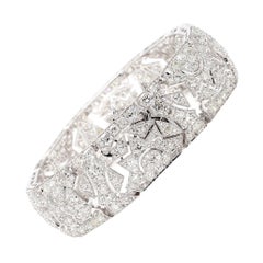 Bracciale in oro 18K con diamante da 15,34 carati