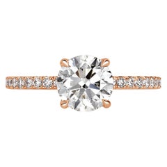 1.53ct Round Brilliant Cut Diamond Engagement Ring