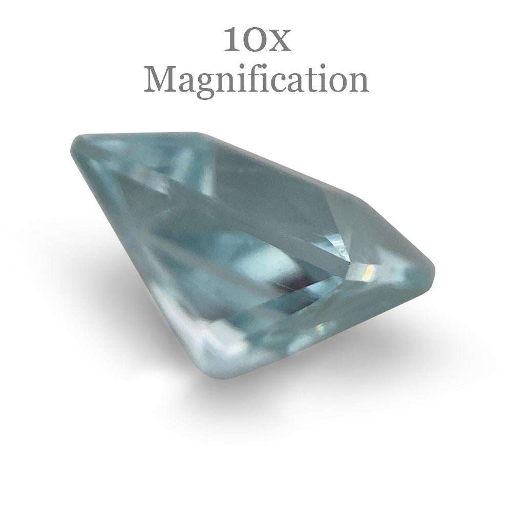 1.53ct Square Aquamarine For Sale 5