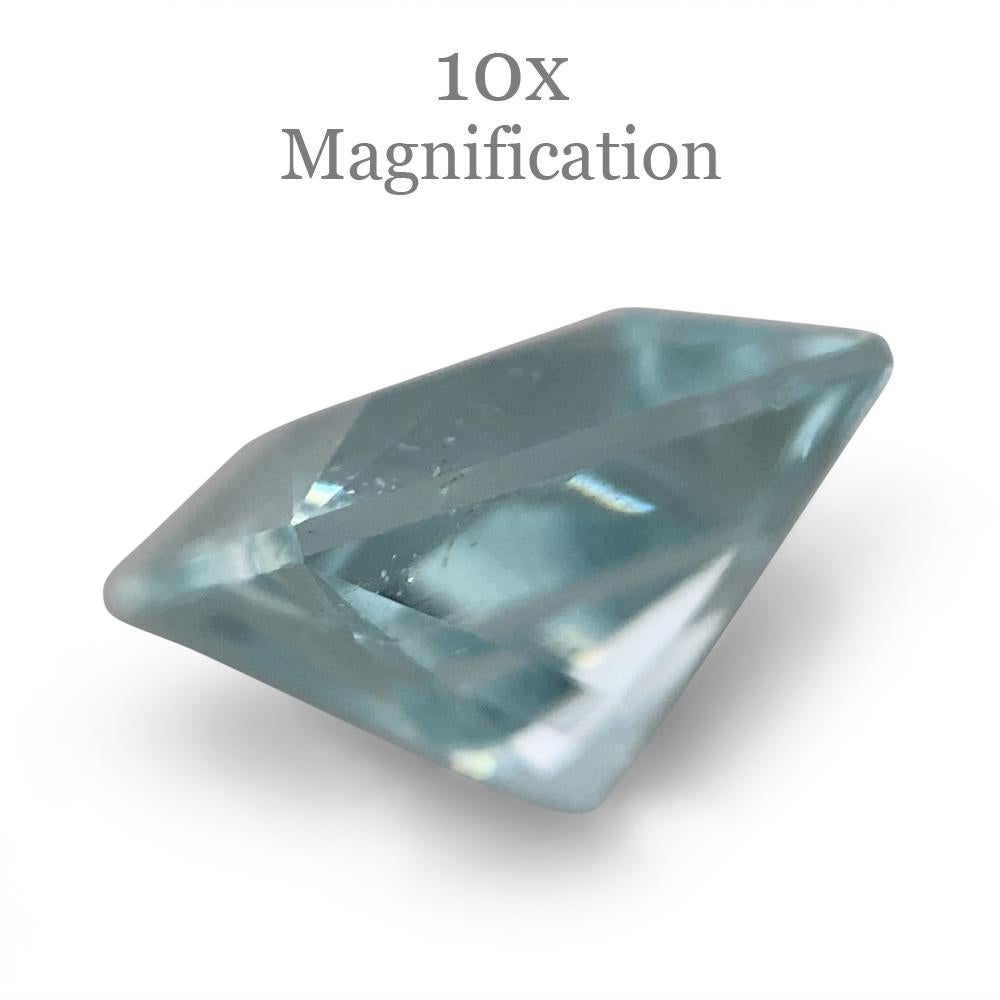 1.53ct Square Aquamarine For Sale 7