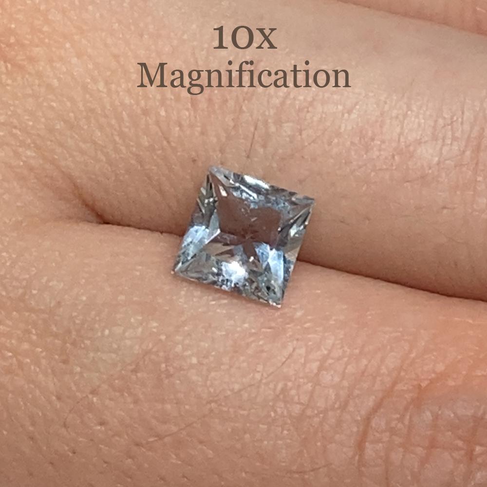 1.53ct Square Aquamarine For Sale 11