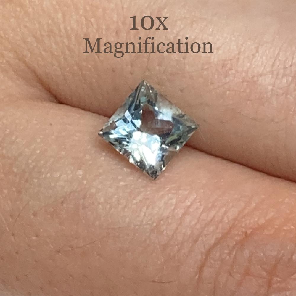 1.53ct Square Aquamarine For Sale 11