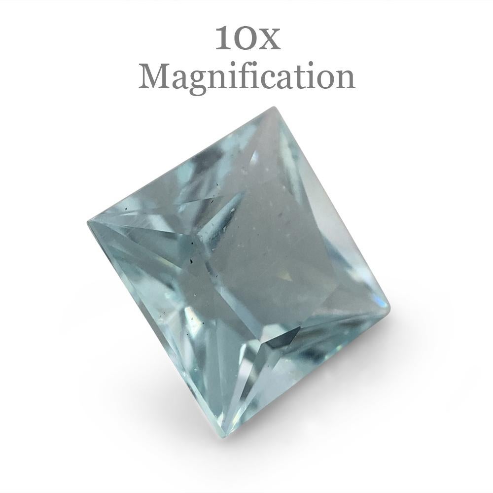 1.53ct Square Aquamarine For Sale 3