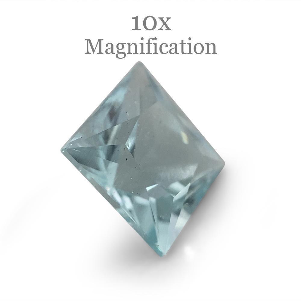 1.53ct Square Aquamarine For Sale 4