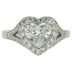 1.54 Carat Heart Shape Diamond Ring