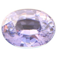 1.54-Carat Natural Blue Spinel — Vivid Light Purple Blue Oval Cut, Untreated