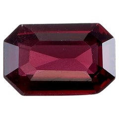 1,54 Quilates Espinela Roja Rosada Natural de Birmania Sin Calor