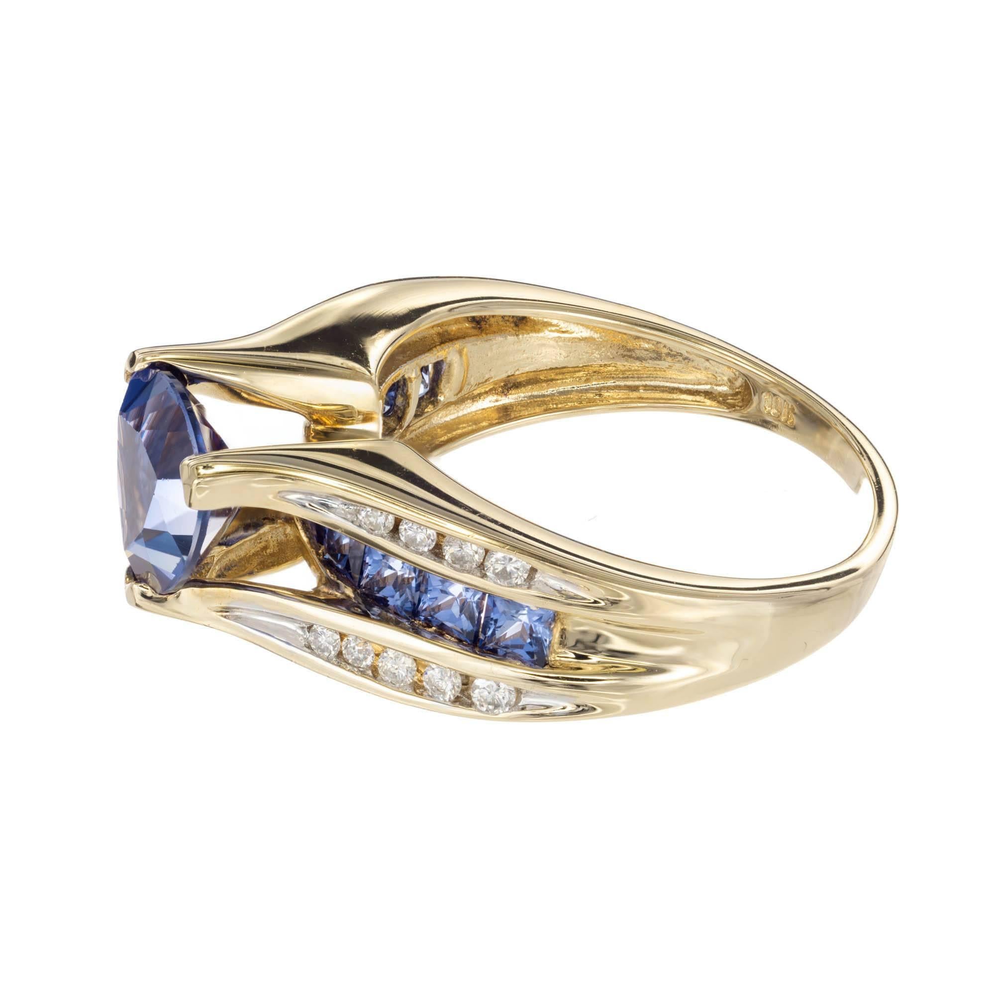 customize tanzanite engagement rings