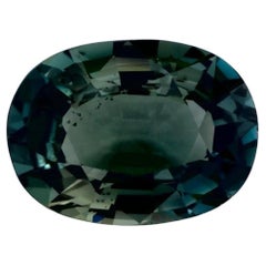 1.54 Carat Blue Sapphire Oval Loose Gemstone
