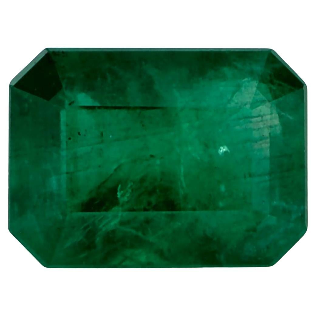 1.54 Ct Emerald Octagon Loose Gemstone