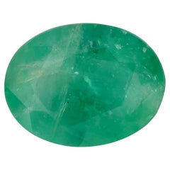 1.54 Ct Emerald Oval Loose Gemstone