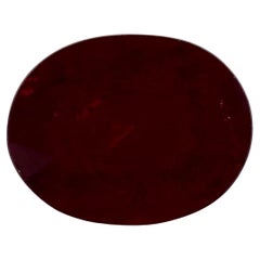 1.54 Ct Ruby Oval Loose Gemstone