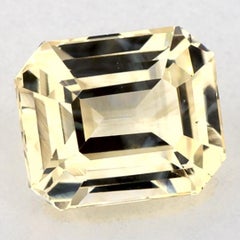 1.54 Karat Gelber Saphir Cushion Lose Edelstein