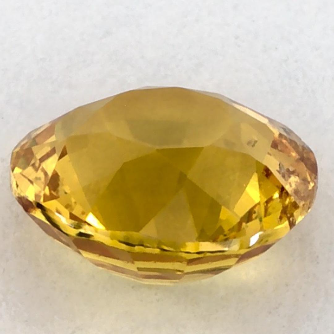 1.54 qt zafiro amarillo redondo gema suelta en Nuevo estado para la venta en Fort Lee, NJ